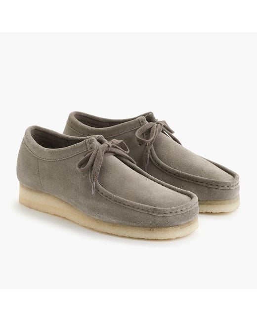 Clarks ® Wallabee® Shoes In Gray for Men | Lyst