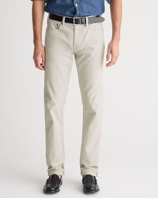 J.Crew Multicolor 484 Slim-Fit Garment-Dyed Five-Pocket Pant for men