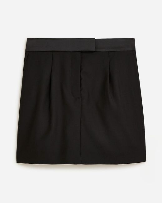 J.Crew Brown Collection Tuxedo Mini Skirt