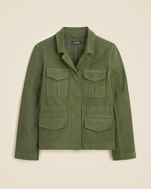 J.Crew Green Utility Chore Jacket