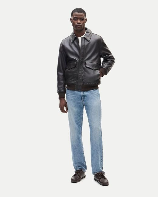 J.Crew Black Flight Jacket for men