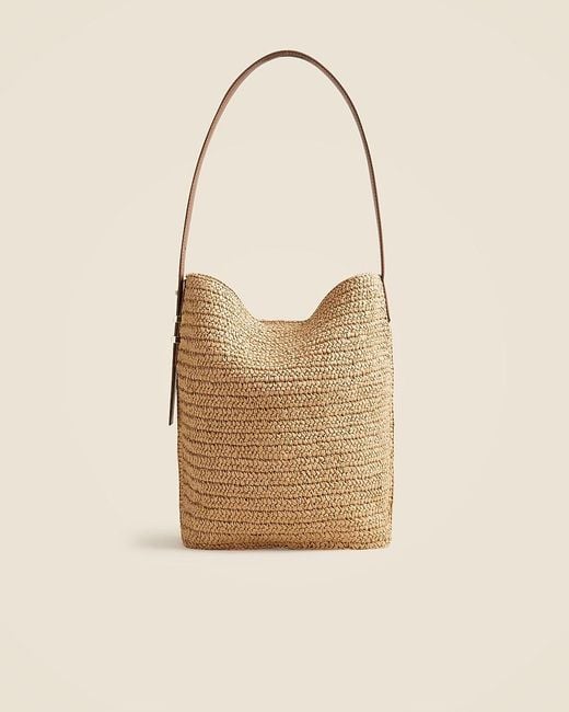 J.Crew Natural Palma Bucket Bag