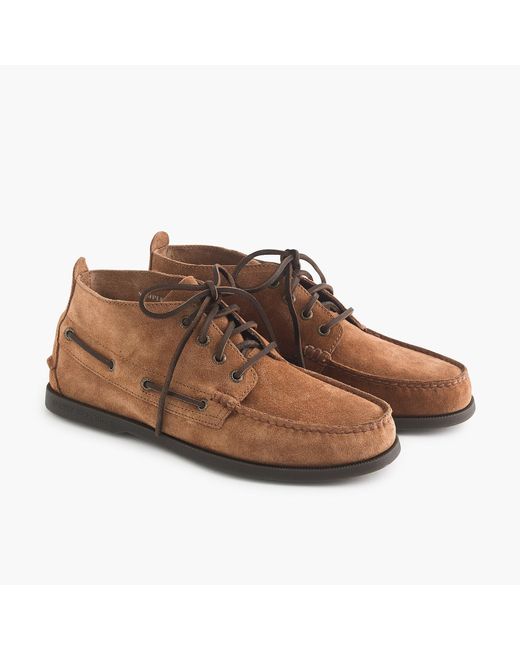 Sperry Top-Sider Brown Suede Chukka Boots for men