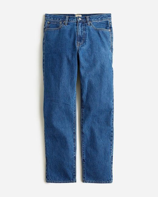 J.Crew Blue Classic Flannel-Lined Jean for men