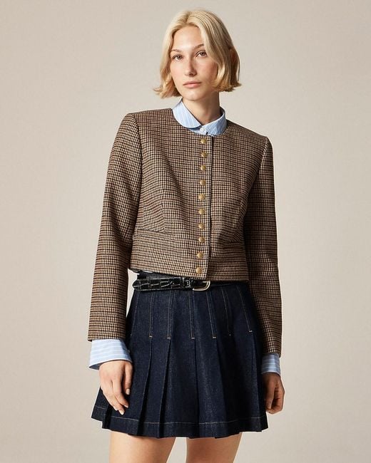 J.Crew Blue Bridgette Lady Jacket
