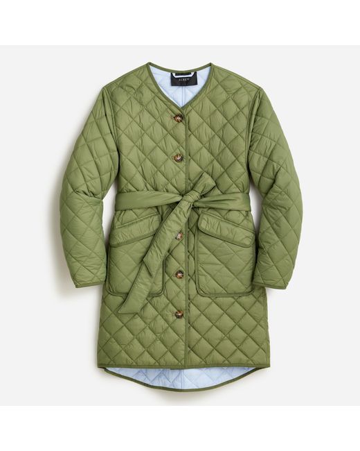 J.Crew Synthetic Reversible Quilted Lightweight Greenwich Jacket Lyst