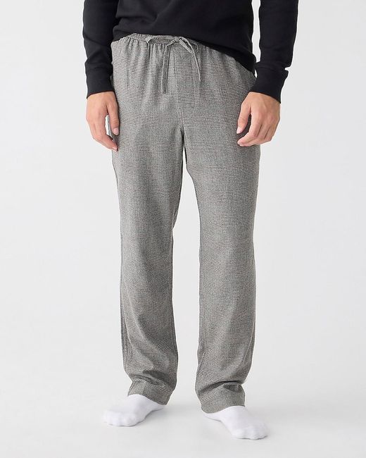 J.Crew Gray Flannel Pajama Pant for men