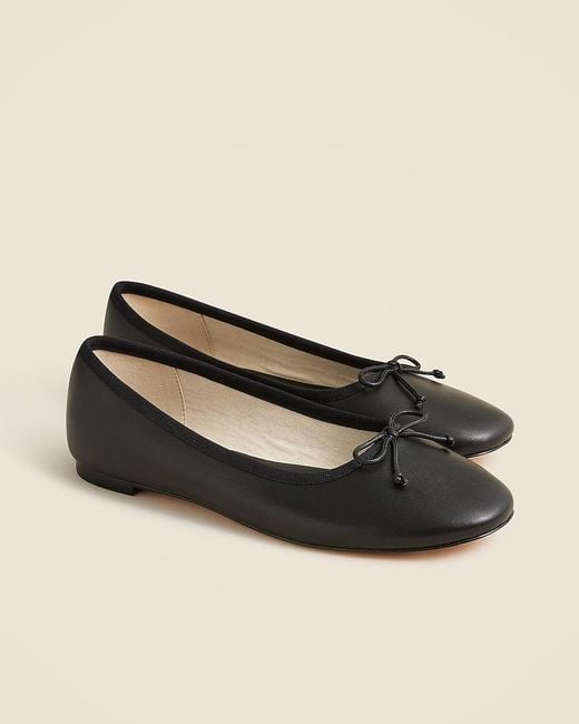 J.Crew Black Andi Ballet Flats