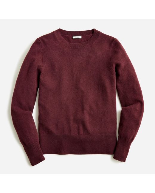 J.Crew Cashmere Fair Isle Pullover Sweater in Purple Lyst
