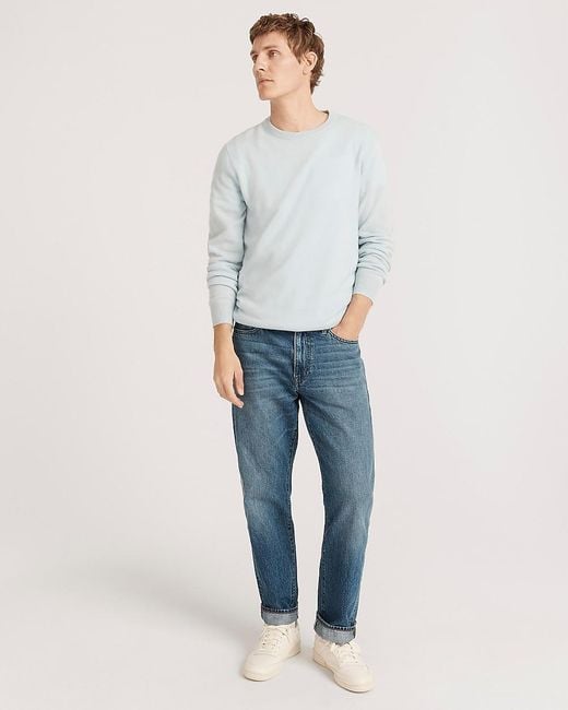 J.Crew Blue Classic Relaxed-Fit Jean for men