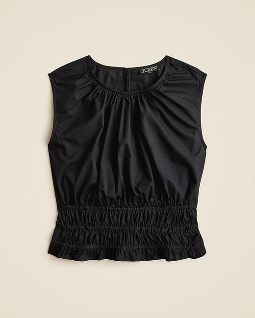 J.Crew Black Hyacinth Top