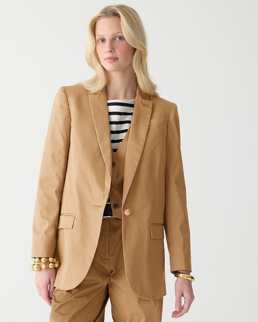 J.Crew Natural Alfie Blazer