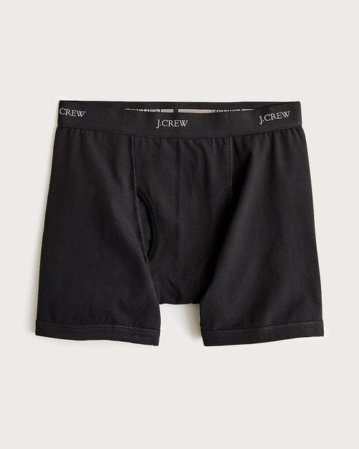 J.Crew Blue "Stretch 4" Boxer Briefs" for men