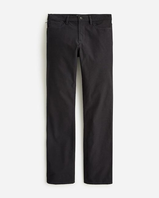 J.Crew Black 770 Straight-Fit Five-Pocket Midweight Tech Pant for men