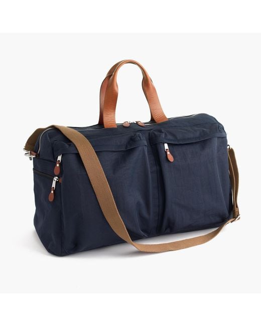 J.Crew Blue Harwick Weekender Bag for men