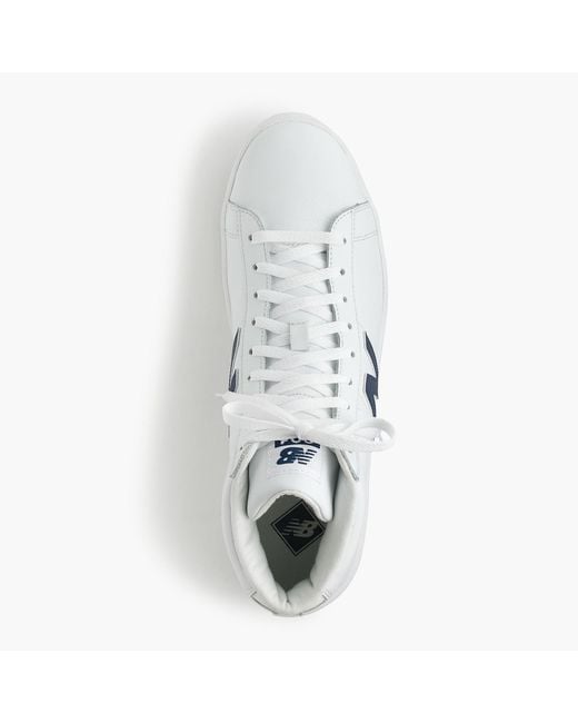 New Balance 891 Leather High top Sneakers in White for Men Lyst
