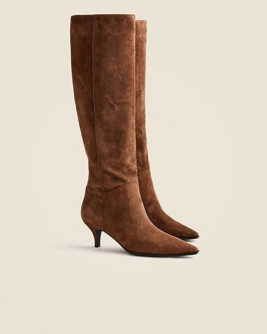 J.Crew Brown New Stevie Knee-High Boots