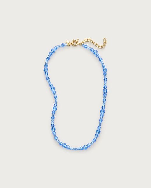 J.Crew Beaded Necklace in Natural | Lyst