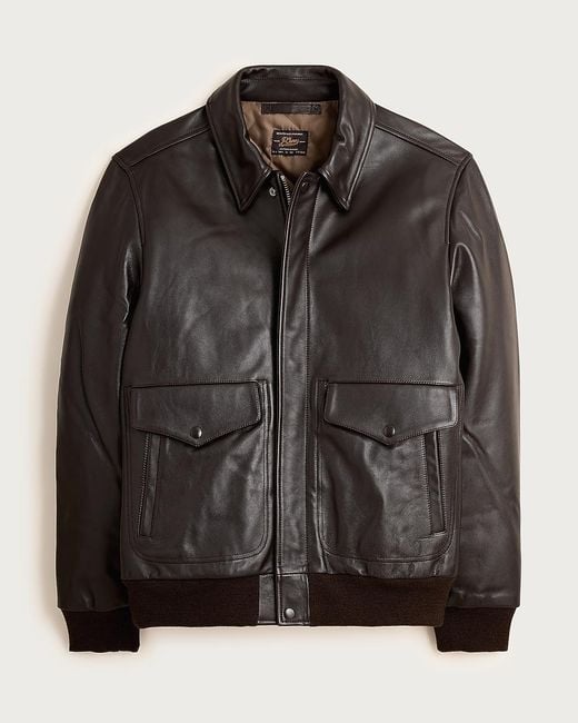J.Crew Black Flight Jacket for men