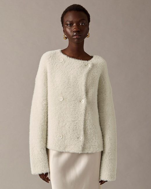 J.Crew Natural Collection Oversized Double-Faced Wool-Blend Jacket