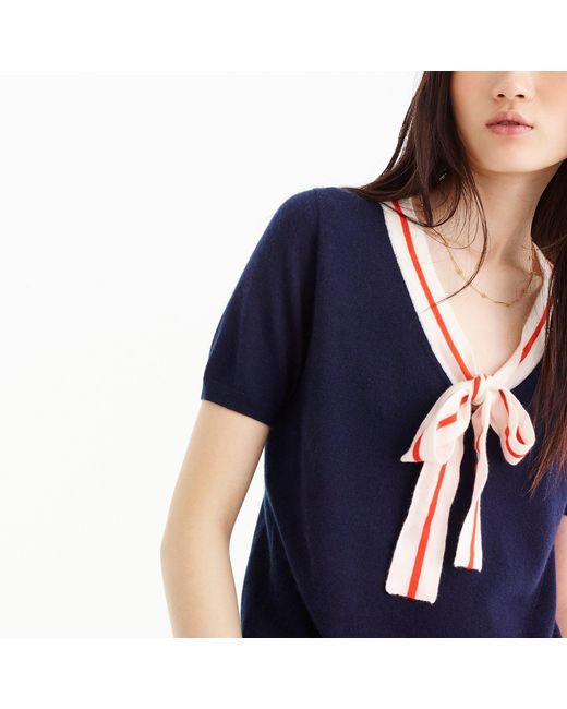 tie neck sweaters
