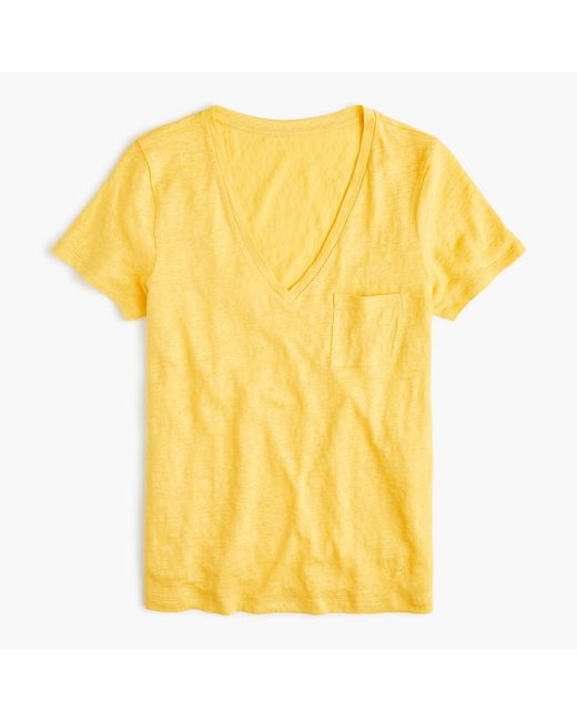 canary yellow show shirt