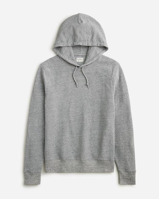 J.Crew Gray Textured Sweater-Tee Hoodie for men