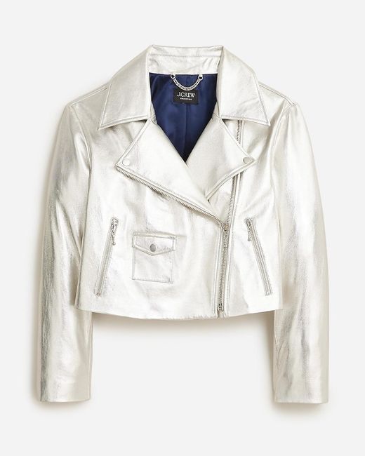J.Crew Gray Collection Limited-Edition Leather Jacket