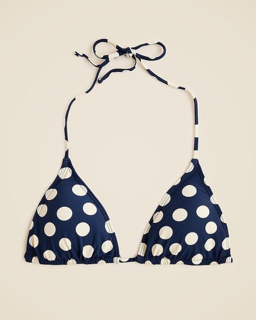 J.Crew Blue Perfect String Bikini Top