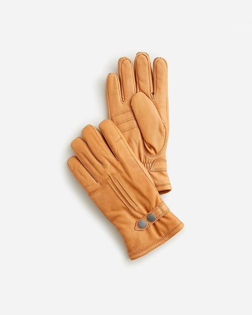 J.Crew White Hestra Gloves With Primaloft for men