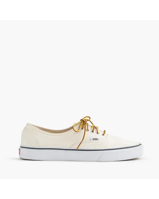 white vans canvas shoes