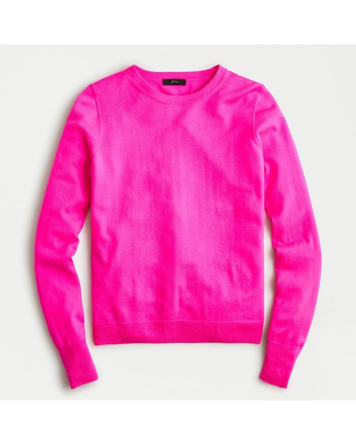 J.Crew Pink Margot Crewneck Sweater