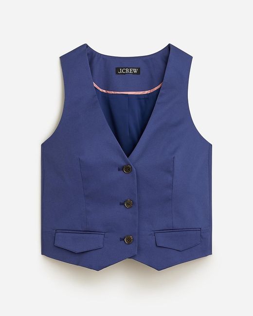 J.Crew Blue Slim-Fit Vest