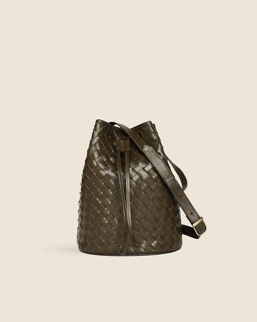J.Crew Natural Bembienâ Adele Bucket Bag