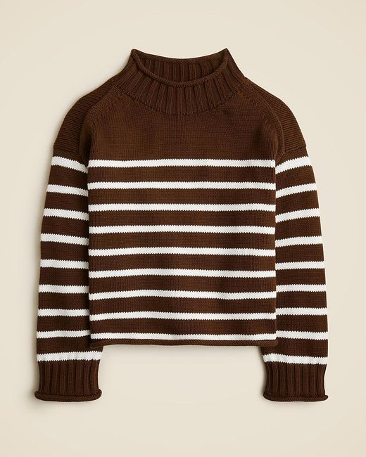 J.Crew Brown 2025 Rollneck Sweater