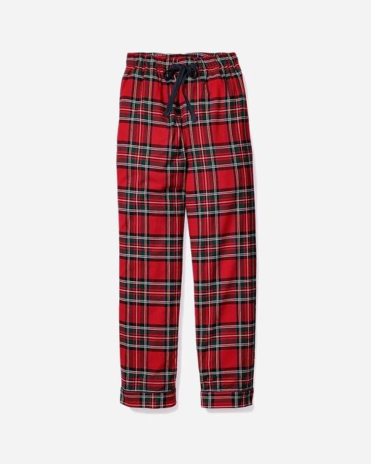 J.Crew Red Petite Plume Pajama Pant for men