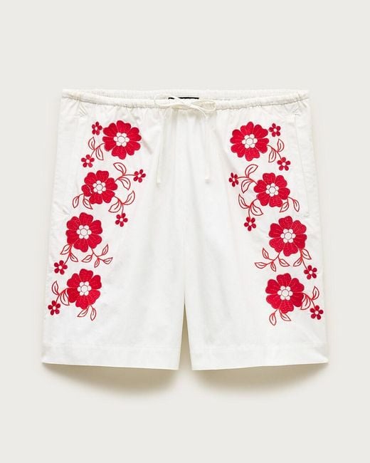 J.Crew White Cosmo Short
