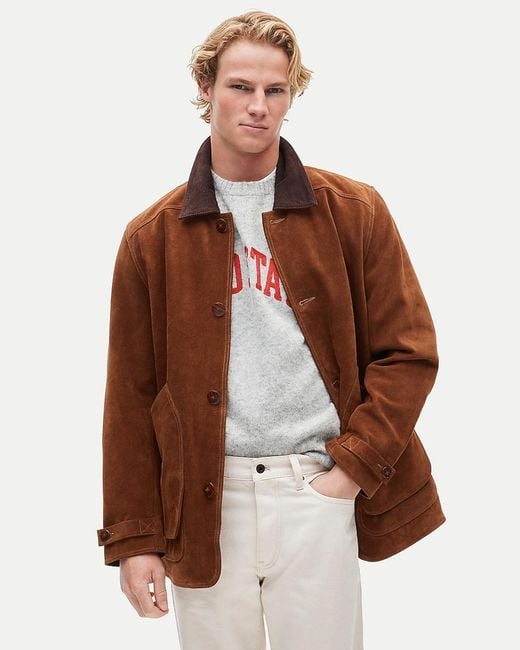 J.Crew Brown Barn Jacket for men
