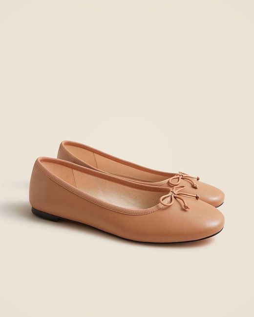 J.Crew Natural Andi Ballet Flats