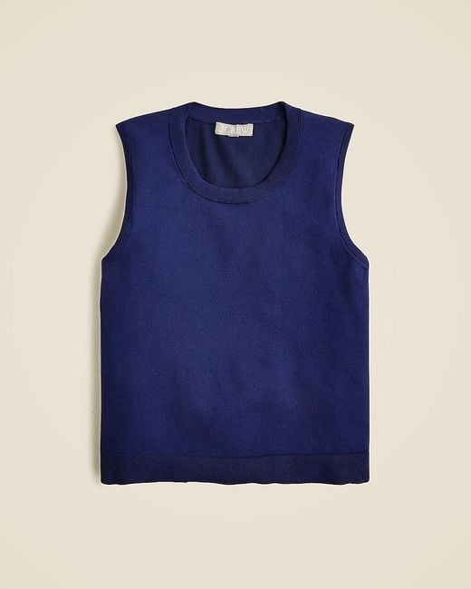 J.Crew Blue Sweater Shell