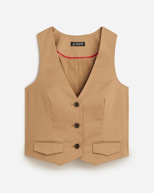 J.Crew Natural Slim-Fit Vest