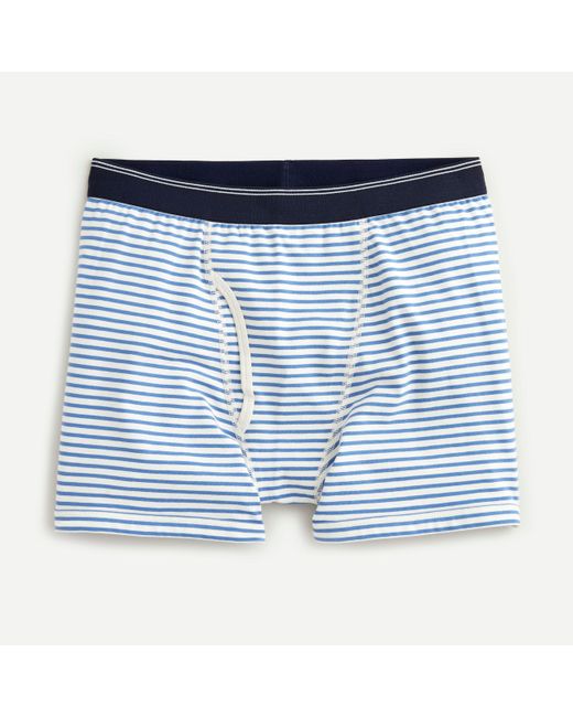 J.Crew Boxer Briefs In Print in Blue for Men Lyst