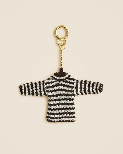 J.Crew Black Rollneck Bag Charm