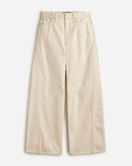 J.Crew Natural Point Sur Seamed Puddle Jean