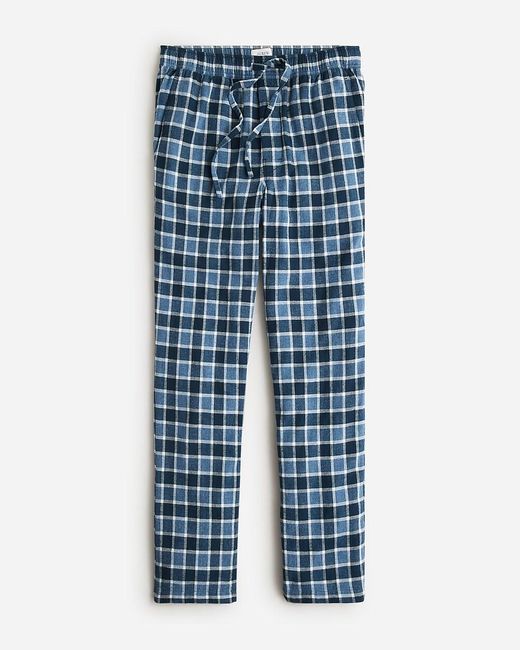 J.Crew Blue Flannel Pajama Pant for men