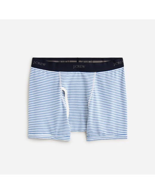 J.Crew Stretch 3" Boxer Briefs In Stripe in Blue for Men Lyst