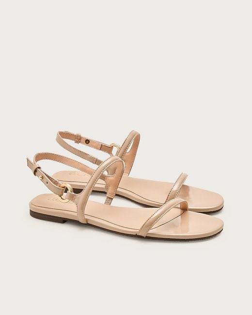J.Crew Natural Audrey Sandals