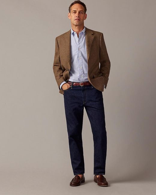 J.Crew Blue Kenmare Relaxed-Fit Blazer for men