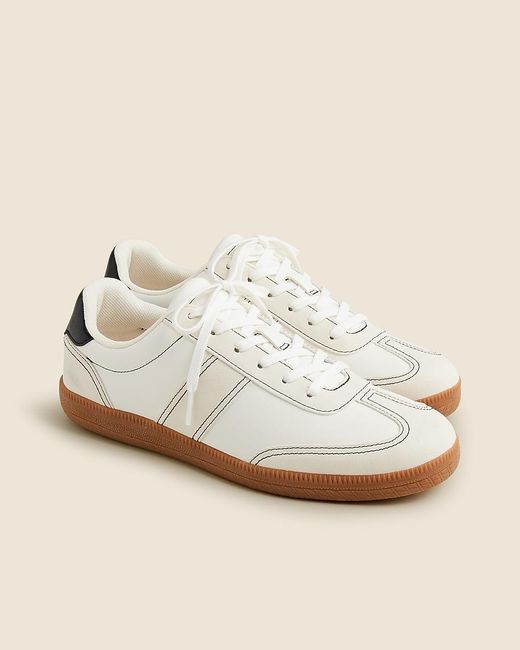 J.Crew White Field Sneakers