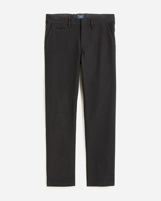 J.Crew Black 770 Straight-Fit Midweight Tech Pant for men